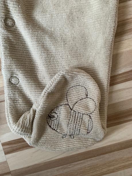 Velurove dupacky zn. okay z kik - vel. 68, okay,68