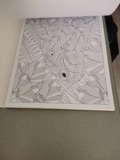 Antistress omalovanka, 