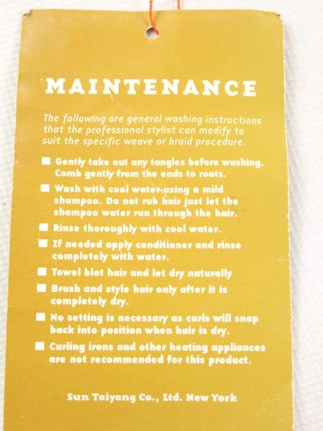 Dámske čierne príčesky outré,