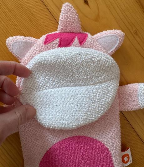 Nepouzita rukavica na umyvanie, 