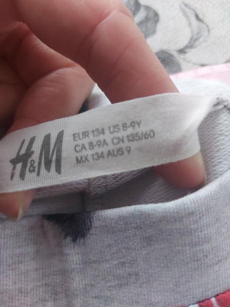 Vianočné leginky, h&m,134