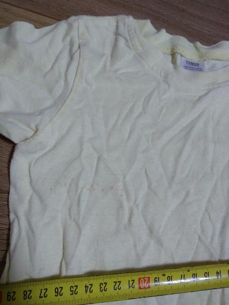 Tenké žlté tričko 80, tesco,80