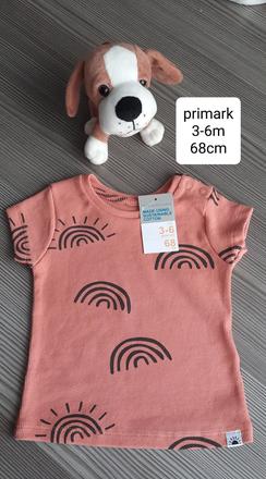 Tričko nove, primark,68