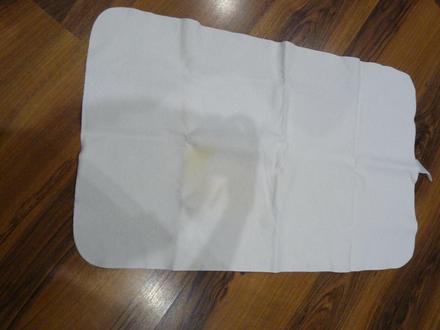 Nepremokavá prebaľovacia podložka popolini - veľká,