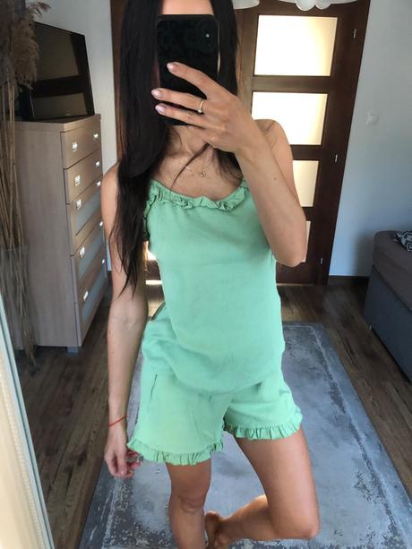 Zelene pyzamo, takko,s