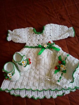 Hackovany set pre dievcatko, 62 - 92