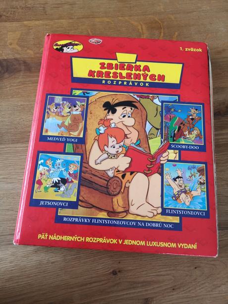 Kniha zbierka kreslených rozprávok, 