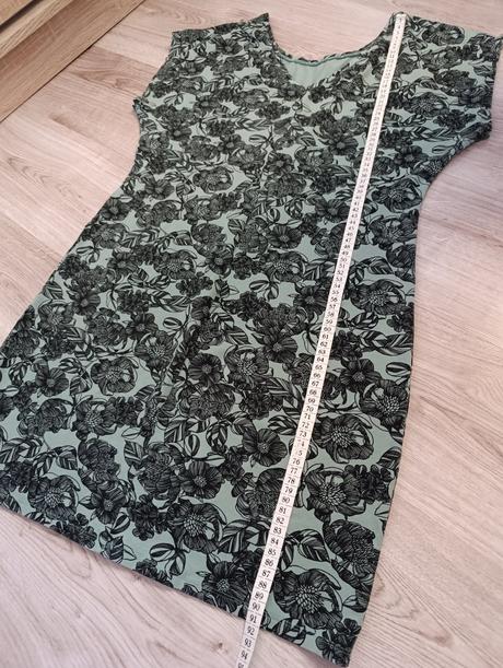 Vzorované šaty, bonprix,m