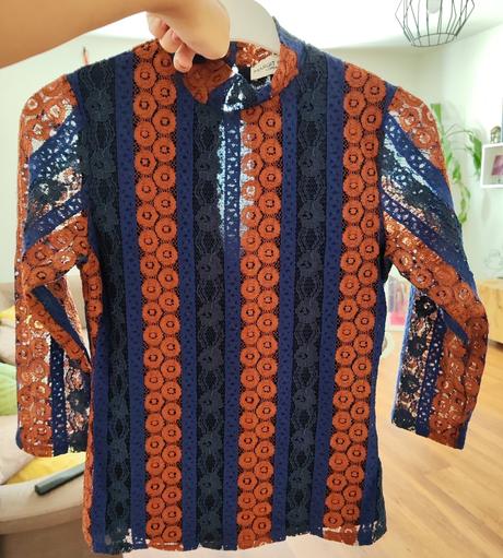 Krajkovaná blúzka margit brandt, m