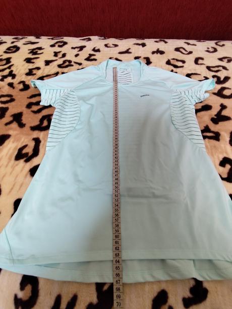 Dámske bledozelené funkčné tričko veľ.l quechua,, quechua,l