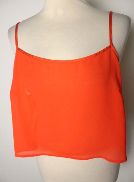 -oranžové tielko new look veľ. 44, new look,44