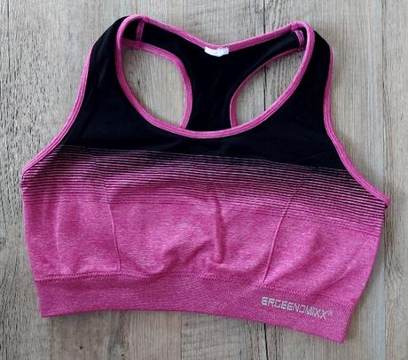 Rúžová športová podprsenka, l