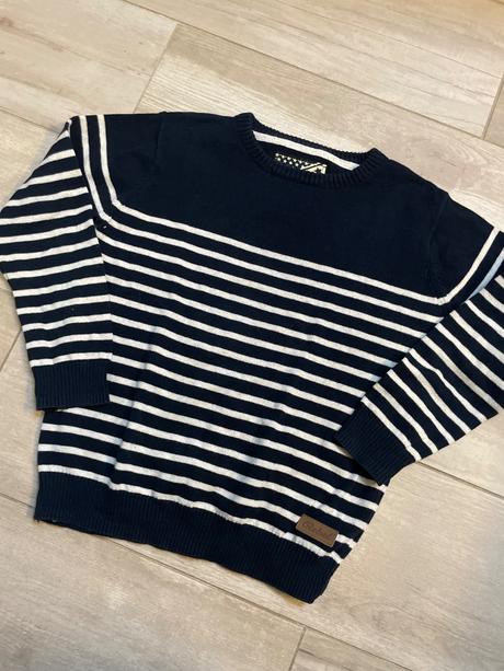 Pruhovaný pulóvrik, rebel,128