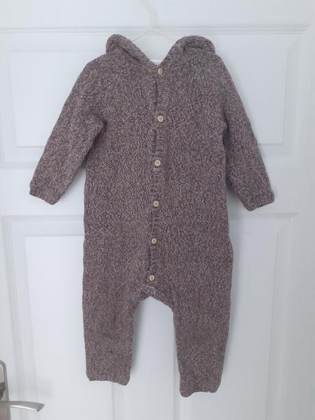 Pleteny bavlneny overal h&m 86, h&m,86