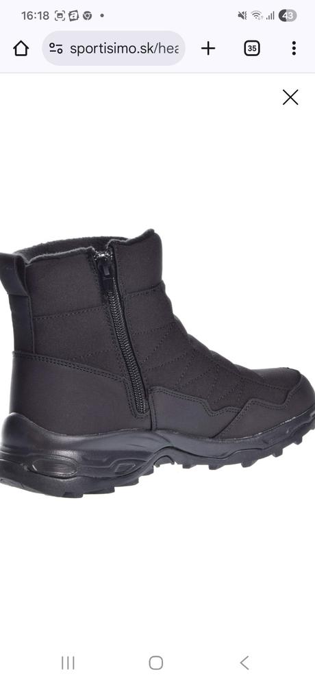 Zimné čižmy, 39