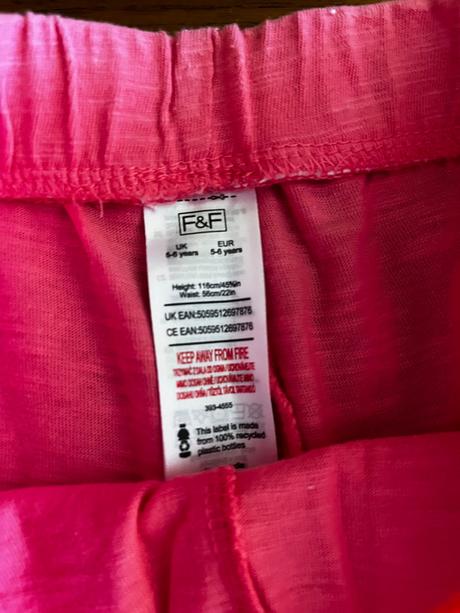 Bavlnené kraťasky s volánikmi dvojbalenie, f&f,116