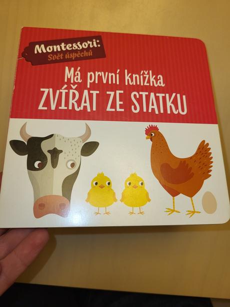 Knižka o zvieratkách na farme pre najmenších s úlo, 