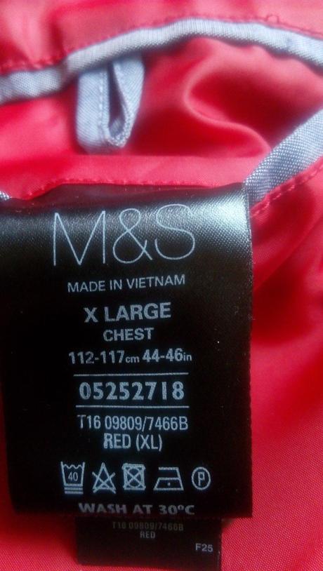 Prechodná bunda nenosena, marks & spencer,xl