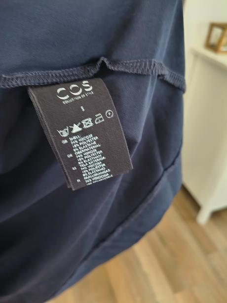 Cos letné midi elastické šaty s-m, cos,s