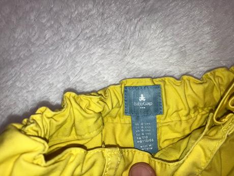 Žlté kraťase, gap,110