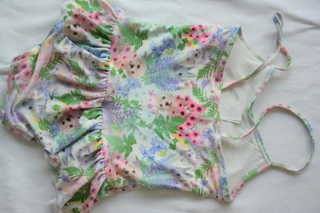 Jednodielne plavky so zvieratkami, h&m,122