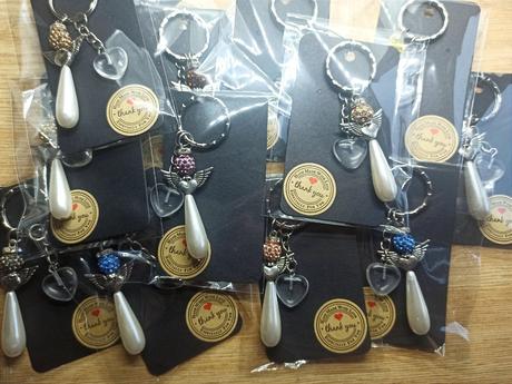 Kľúčenka anjel+srdce, 