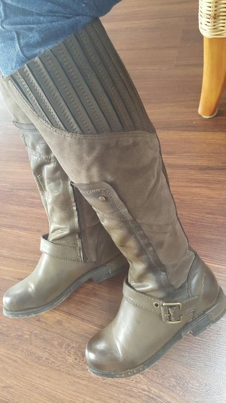 Čižmy viac farebné hnedé č 36., 36