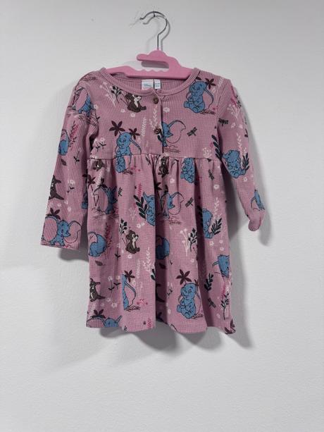 Dievčenské šaty s motívom dumbo slona veľ 92, disney,92