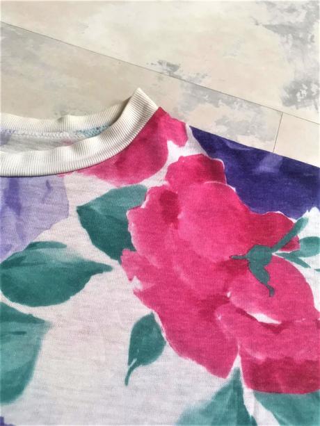 Kvetované triko, l