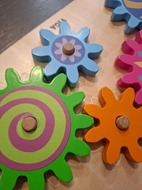 Drevené ozubené otáčacie kolieska, 