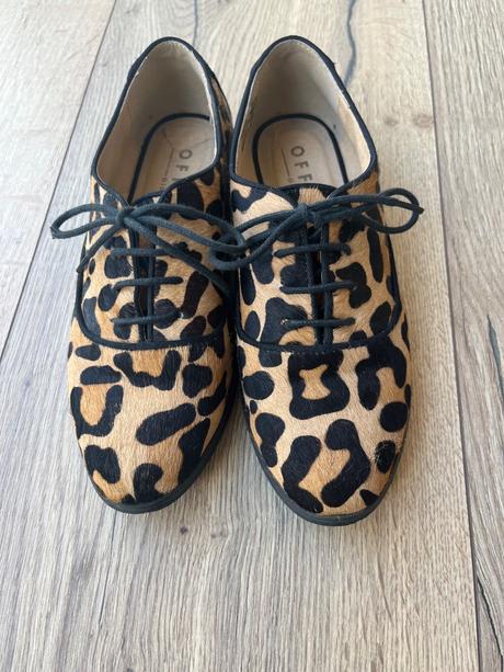 Kožené mokasiny / poltopánky, 37