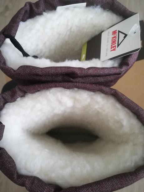 Pekné nové čižmičky,teplé na zimu, mckinley,34