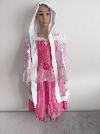 Šípková ruženka karnevalový kostým veľ.116,