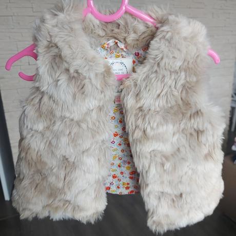 Chlpatá vestička 86-92, marks & spencer,86