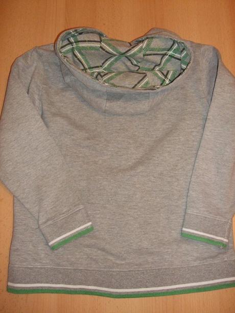 Sivá melírovaná mikina zn. b.p.c., 128