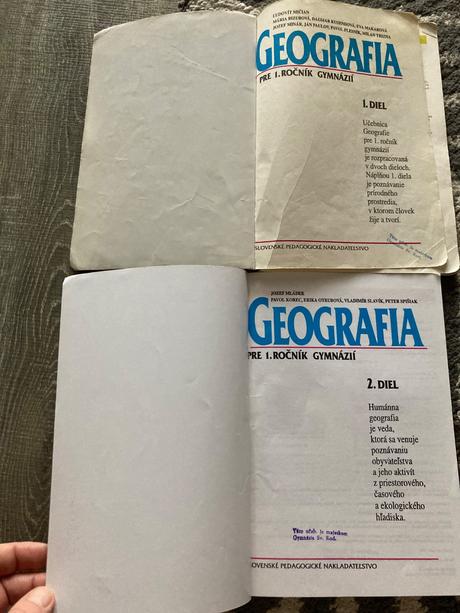 Geografia pre 1.roč.gymnázií 1. diel, 