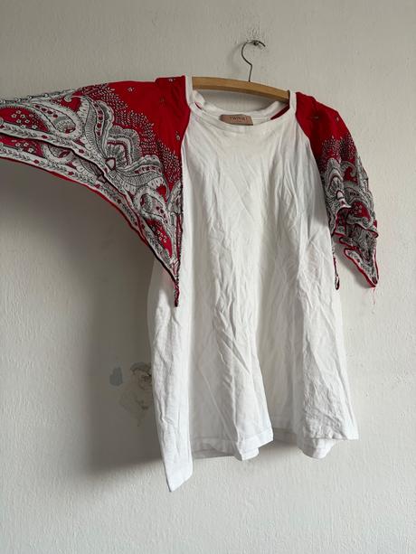 Twinset m znackove boho tricko vlajucimi rukavmi, twinset,m