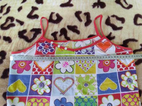 Farebne letne tielko, velkost l, stav ako na fotke, l