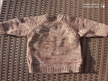 Svetrík macko pu, h&m,74