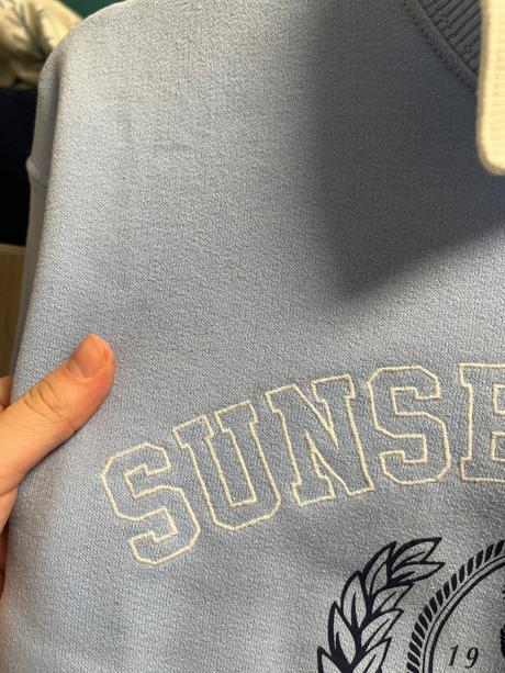 Mikina v babyblue farbe, hollister,xs