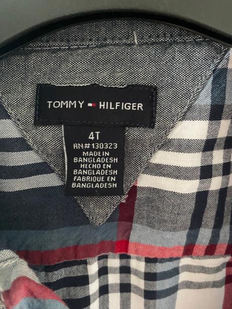 Tommy hilfiger košeľa na 4-5 rokov, tommy hilfiger,104