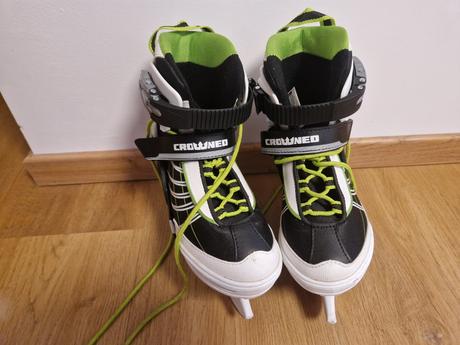 Korčule na ľad veľ. 32-35 crowned, crowned,34