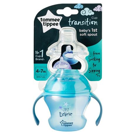 Tommee tippee pohár transition cup, 4-7m, tommee tippee