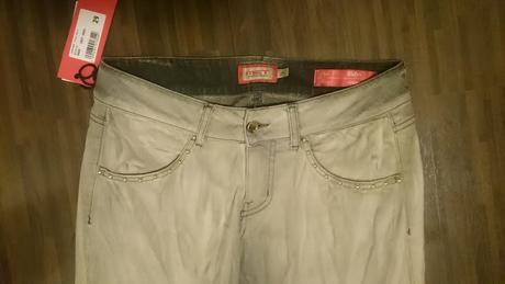 Béžovo-šedé rifle met, 26 / 28 / s