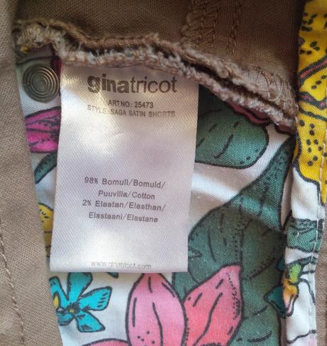 Kraťasy perfect jeans, gina,36