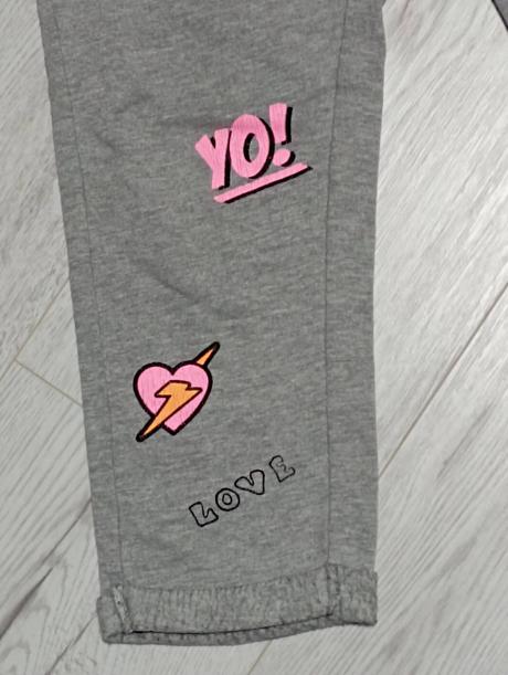 Tepláky s komiksovou potlačou, bonprix,140