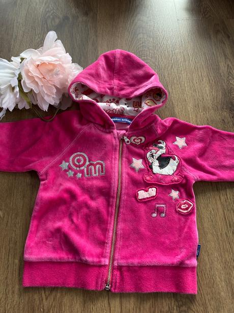 Zamatová mikinka original marines, 74