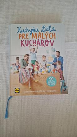 Kniha kuchyňa lidla pre malých kuchárov, 