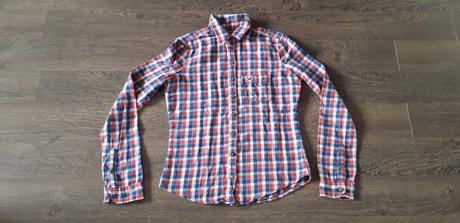 Košela károvaná hollister xs-158-164, hollister,xs