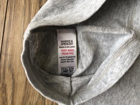 Súprava marks&spencer veľkosť 9-12 mesiacov, marks & spencer,74